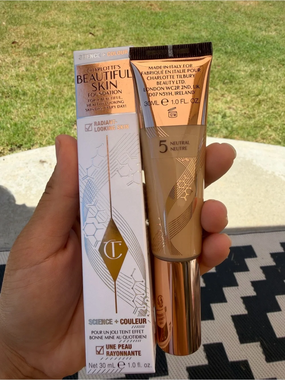 Charlotte Tilbury Beautiful Skin Foundation — 5Neutral NEW IN BOX✨